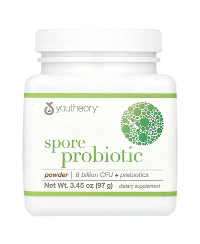Youtheory Spore Probiotic Powder 6 Billion Cfu
