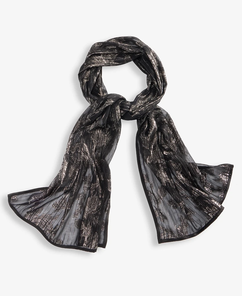 I.n.c. International Concepts Floral Tinsel Jacquard Evening Wrap, Macy's Exclusive