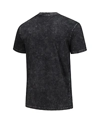 Lids Men's  Black Playboy Distressed Oversized Rabbit T-Shirt