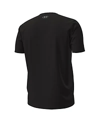 Under Armour Men's Black Wisconsin Badgers Overlay Performance T-Shirt