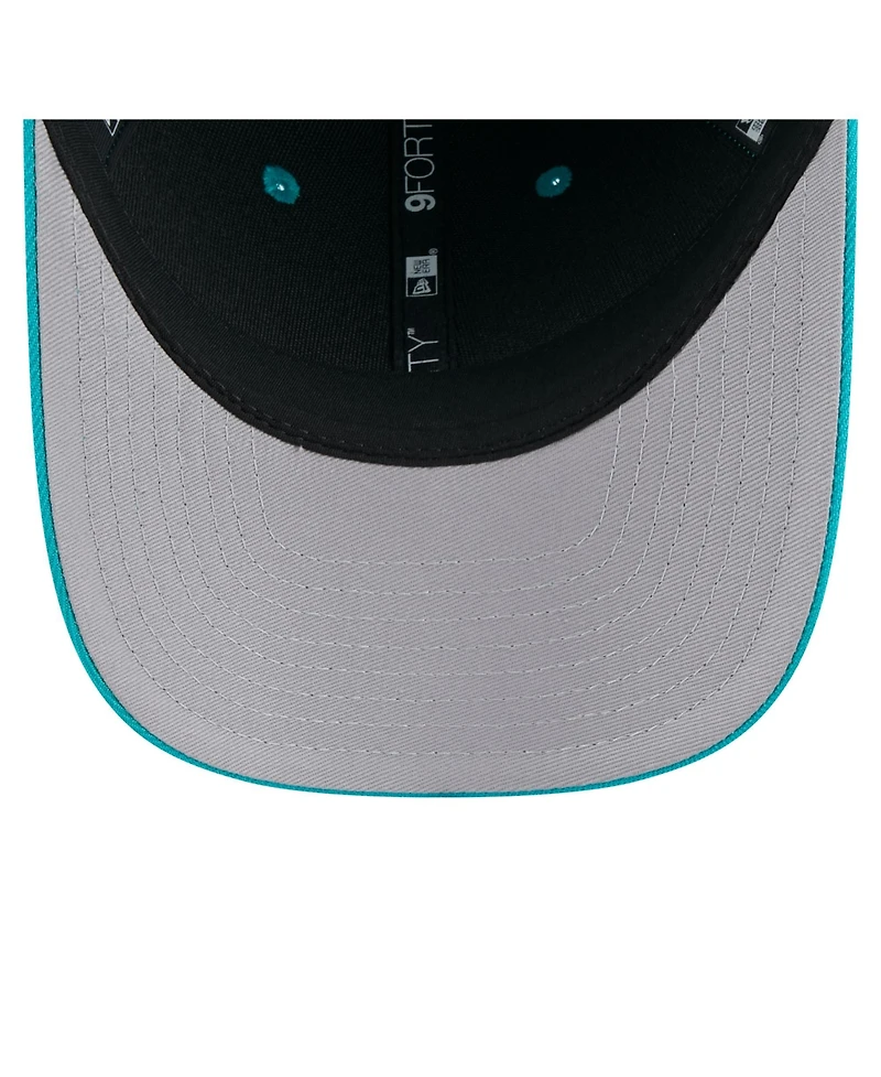 New Era Men's Aqua Miami Dolphins Team Collection 9FORTY M-Crown Adjustable Hat