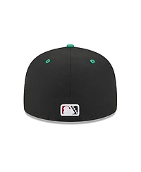 New Era Men's Black Albuquerque Isotopes Theme Nights 59FIFTY Fitted Hat
