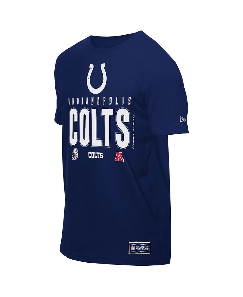 New Era Men's Royal Indianapolis Colts 2025 Nfl Training Camp T-Shirt