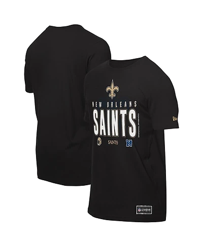 New Era Men's Black Orleans Saints 2025 Nfl Training Camp T-Shirt