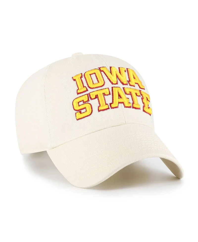 '47 Brand Men's Sand Iowa State Cyclones Clean Up Adjustable Hat