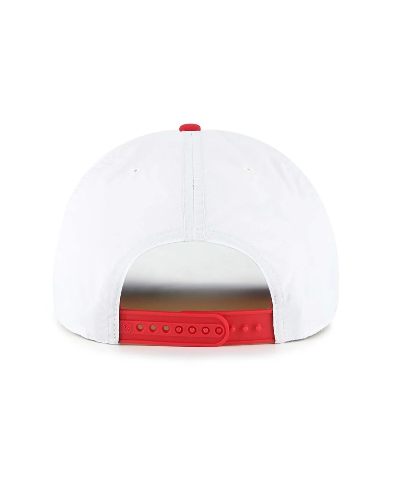 '47 Brand Men's White/Red New Jersey Devils Tribute Hitch Adjustable Hat