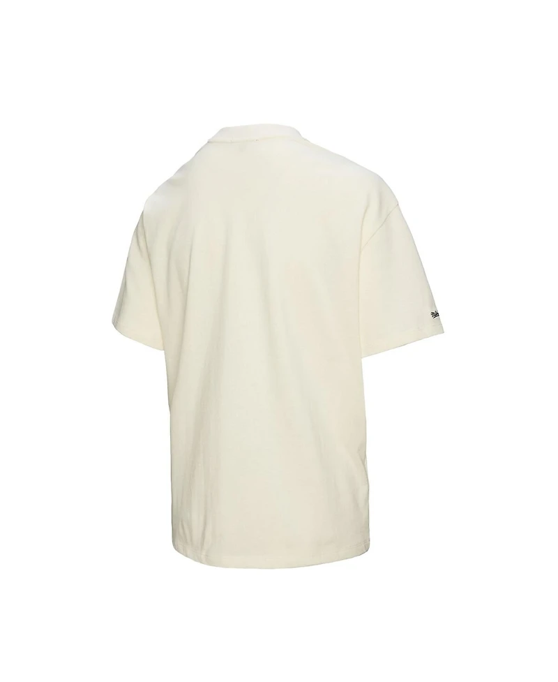 Mitchell & Ness Women's Cream Philadelphia Phillies Boyfriend T-Shirt