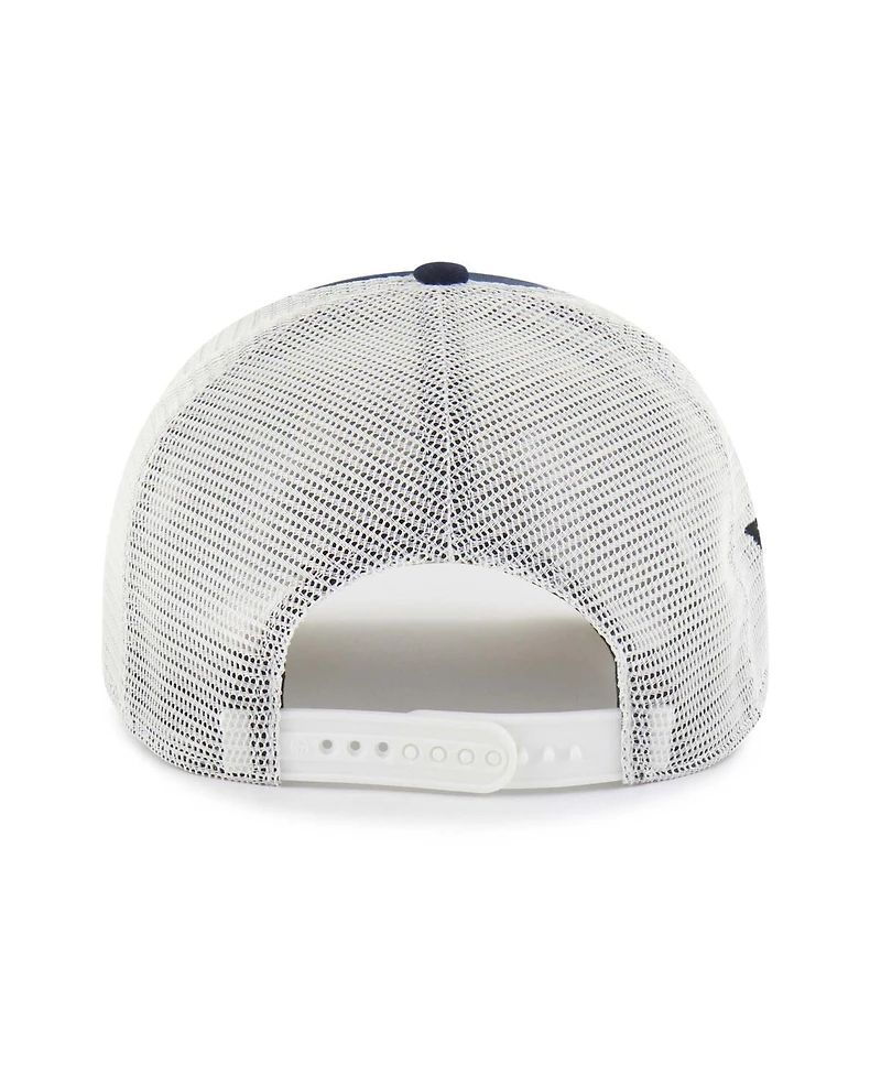 '47 Brand Men's and Women's Navy Virginia Cavaliers Contemporary Basics Foundation Trucker Hitch Adjustable Hat