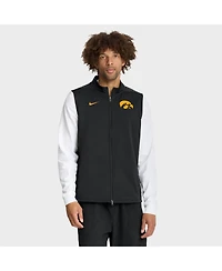 Nike Men's Black Iowa Hawkeyes Primetime Victory Performance Full-Zip Vest