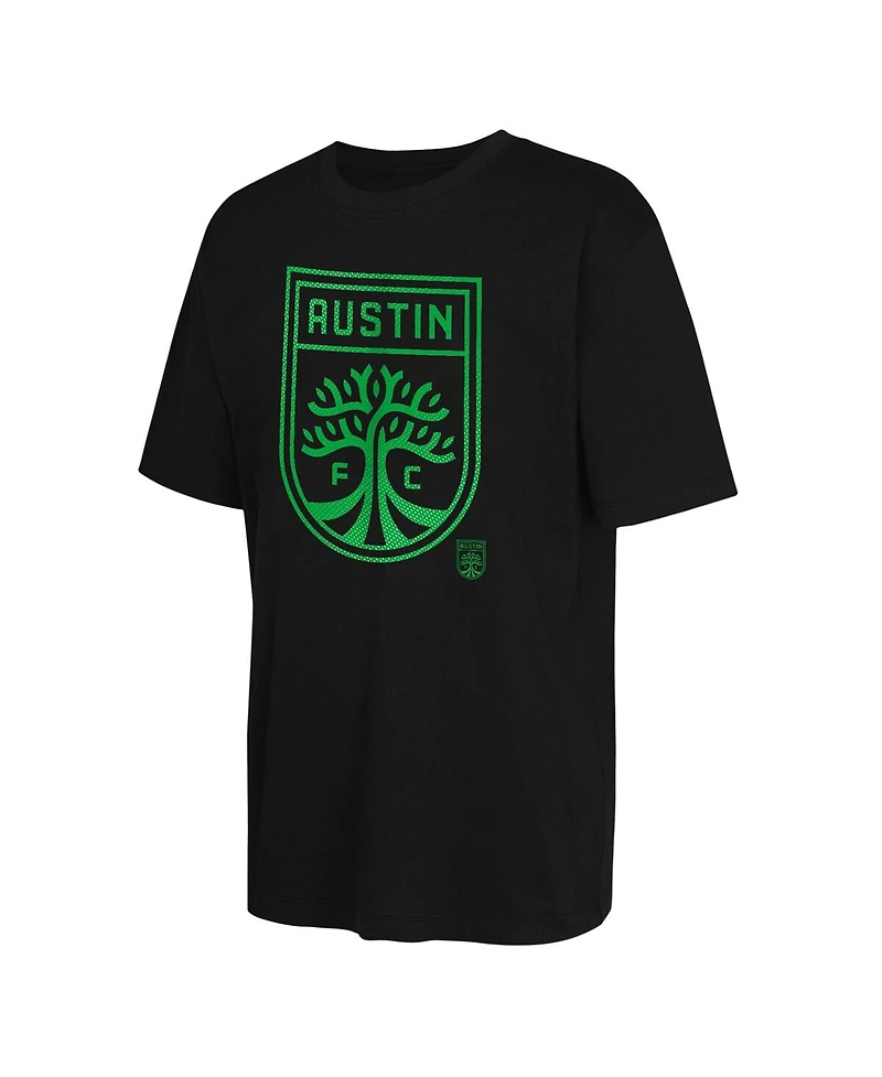 Outerstuff Big Boys and Girls 2-Pack Black/Tan Austin Fc Triple Dip Long Sleeve Short T-Shirt Set