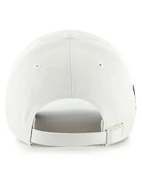 '47 Brand Men's White Michigan Wolverines Contemporary Basics Foundation Clean Up Adjustable Hat