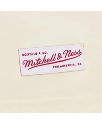 Mitchell & Ness Women's Cream LA28 Premium Cropped T-Shirt