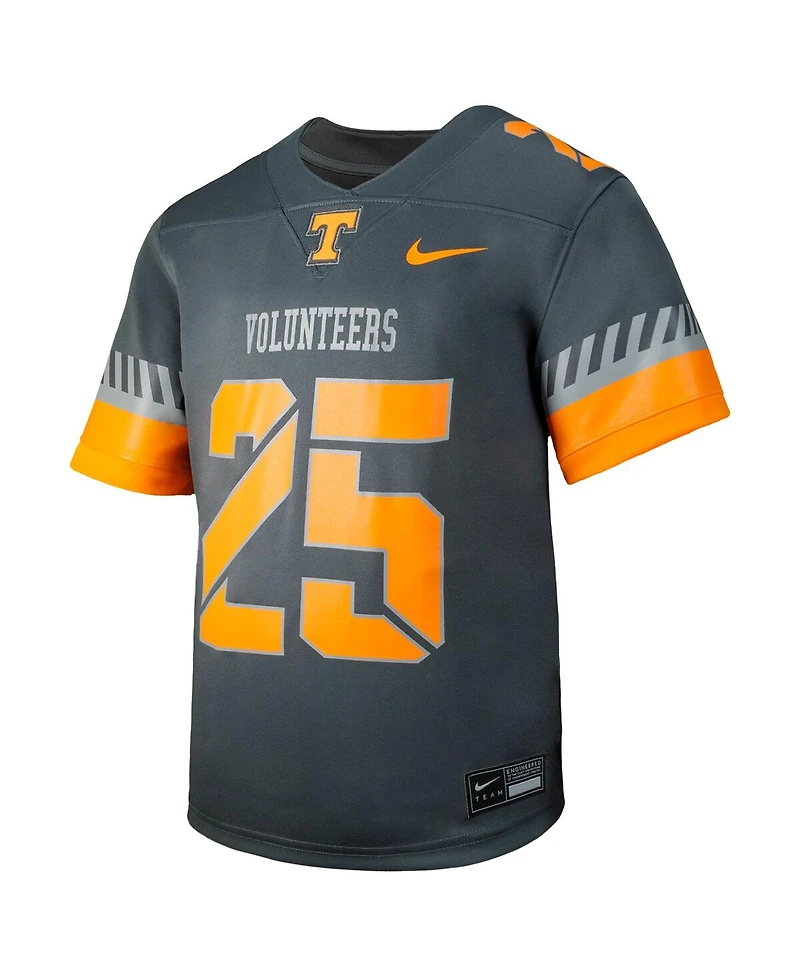 Nike Big Boys and Girls 25 Anthracite Tennessee Volunteers Untouchable Replica Game Jersey