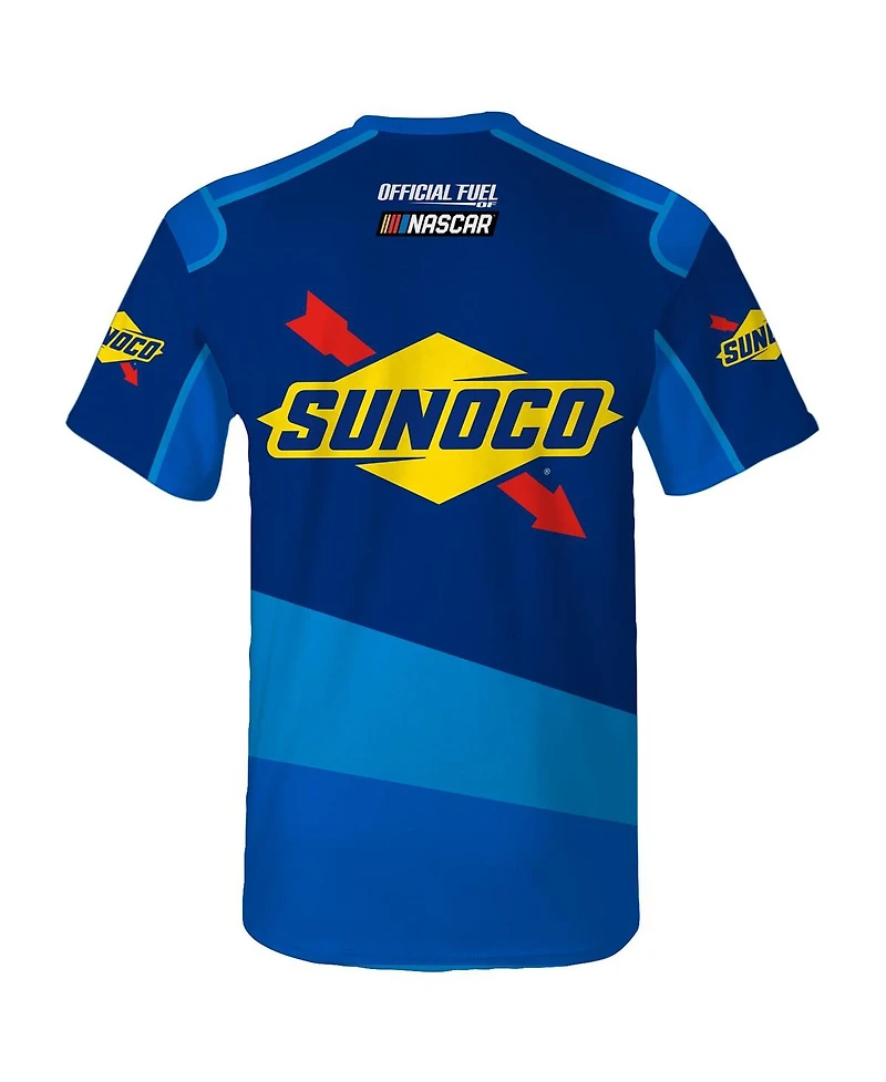 Checkered Flag Sports Men's Blue Nascar Sunoco Legend Uniform T-Shirt