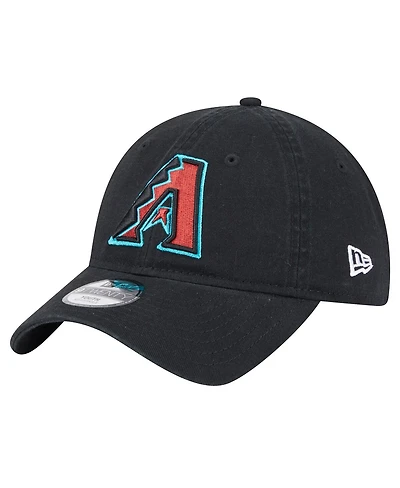 New Era Big Boys and Girls Black Arizona Diamondbacks Team Color 9TWENTY Adjustable Hat