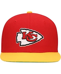 Mitchell & Ness Big Boys and Girls Red Kansas City Chiefs Team Two-Tone Snapback Hat