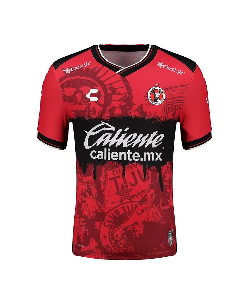 Charly Men's Red Club Tijuana 2025/26 Home Authentic Jersey