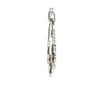 Suzy Levian New York Suzy Levian Sterling Silver Sapphire Multi-Circle Center Stone Pendant