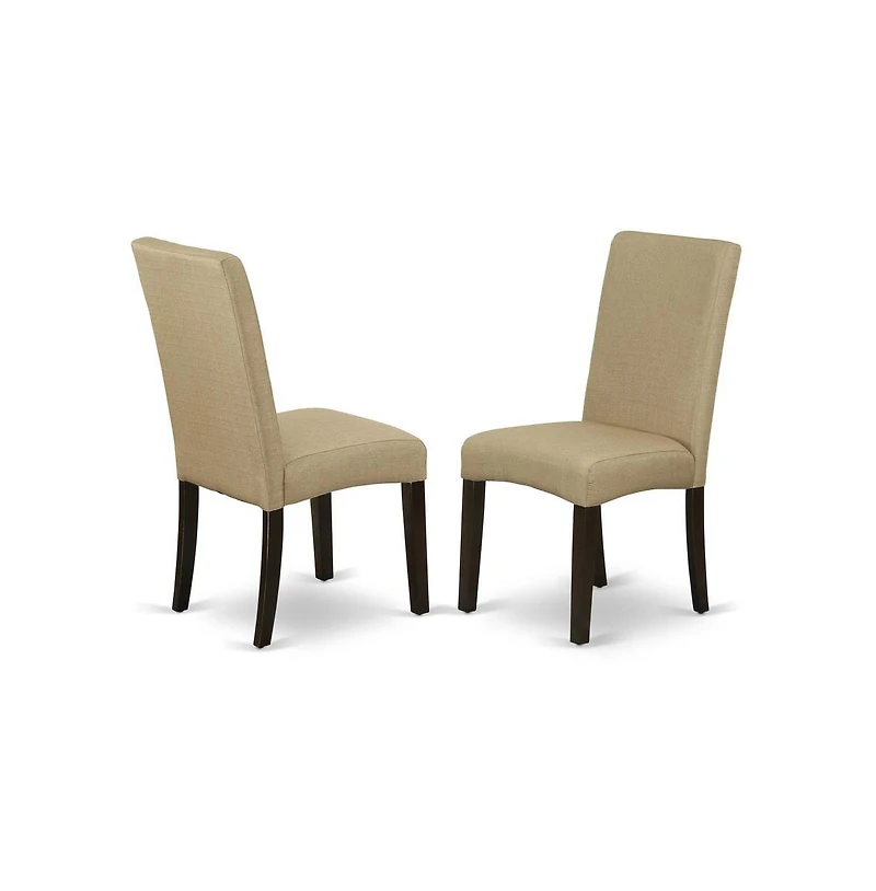 East West Furniture Dining Room Set Cappuccino