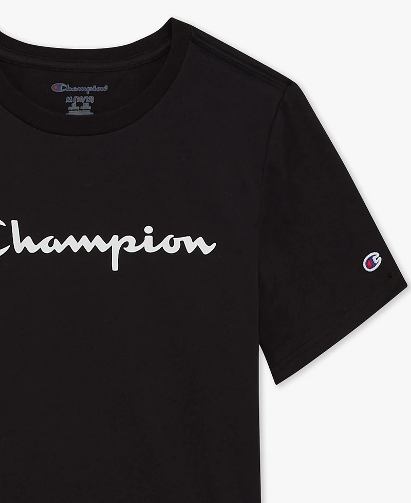 Champion Big Boys Short Sleeve Signature T-Shirt