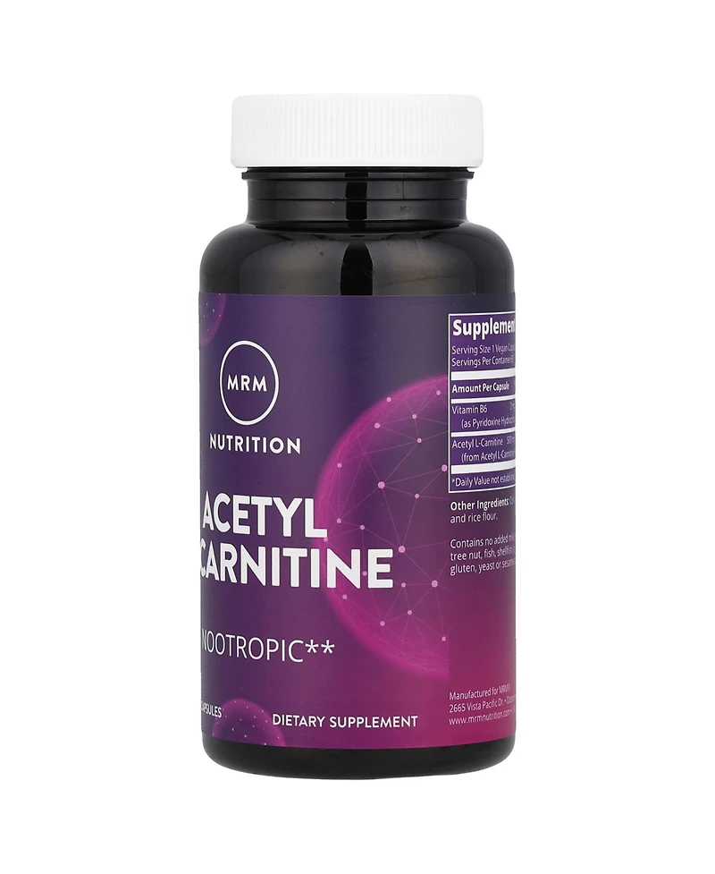 Mrm Nutrition Acetyl L-Carnitine