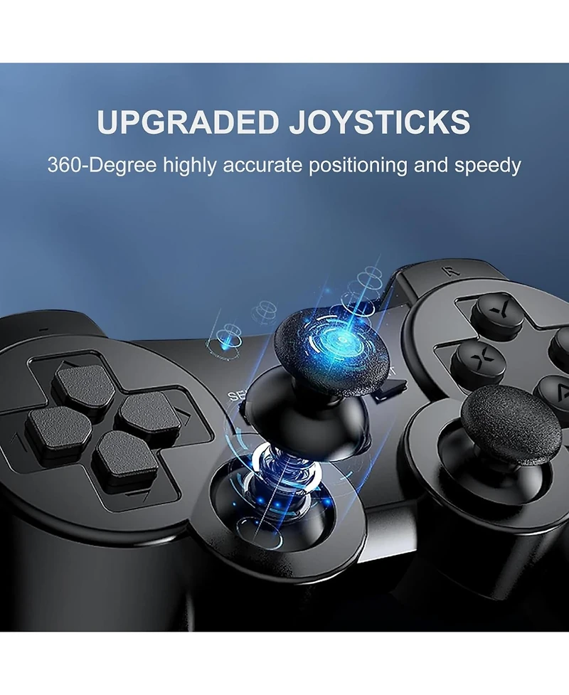 Nbcp Wireless Pc Gaming Controller with Dual Vibration – 2.4G Steam Gamepad for Windows & Steam, High-Performance Joystick