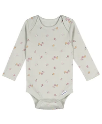 Gerber Baby Girls' 5-Pack Long Sleeve Bodysuits