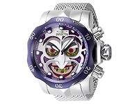 Invicta Men's 48168 Venom Quartz Multifunction Red, Green, Purple, Antique Silver Dial Watch