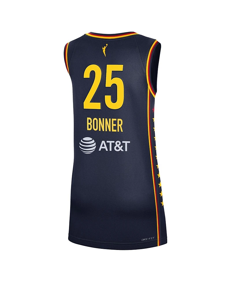 Nike Men's and Women's DeWanna Bonner Navy Indiana Fever Explorer Edition Victory Jersey