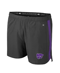 Colosseum Men's Charcoal Michigan State Spartans Langmore Shorts