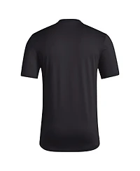 Adidas Men's Black Grambling Tigers Primary Locker Logo Pre-Game Aeroready T-Shirt