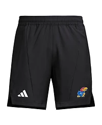 Adidas Men's Black Kansas Jayhawks Program Woven Training Shorts