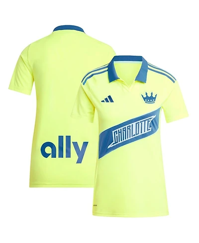 Adidas Women's Yellow Charlotte Fc 2025 Third Replica Jersey