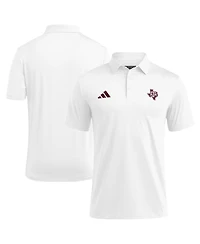 Adidas Men's White Texas A&M Aggies Ultimate 365 Polo Shirt