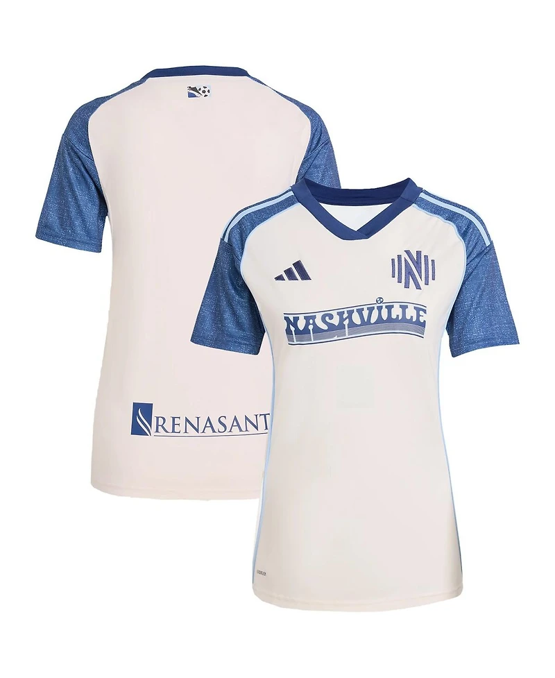 Adidas Women's White Nashville Sc 2025 Third Replica Jersey