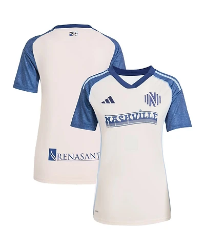 Adidas Women's White Nashville Sc 2025 Third Replica Jersey