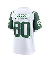 Nike Men's Wayne Chrebet White New York Jets Retired Player Alternate Game Jersey