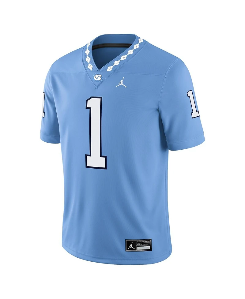 Jordan Men's 1 Carolina Blue North Tar Heels Game Jersey
