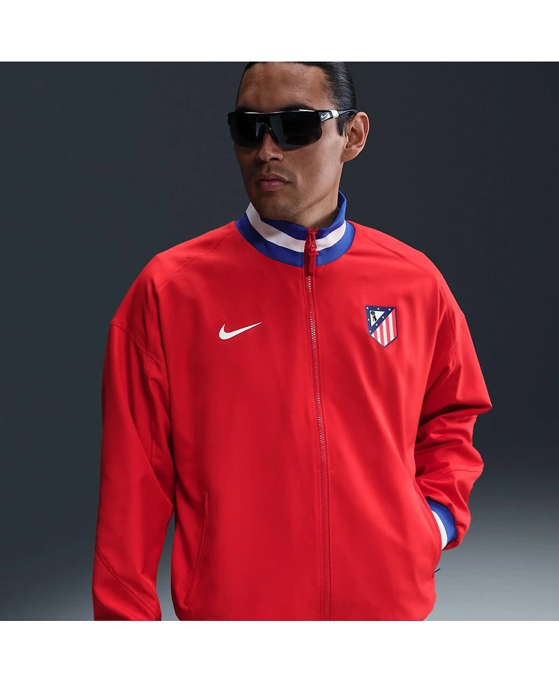 Nike Men's Red Atletico de Madrid 2025/26 Strike Anthem Full-Zip Jacket
