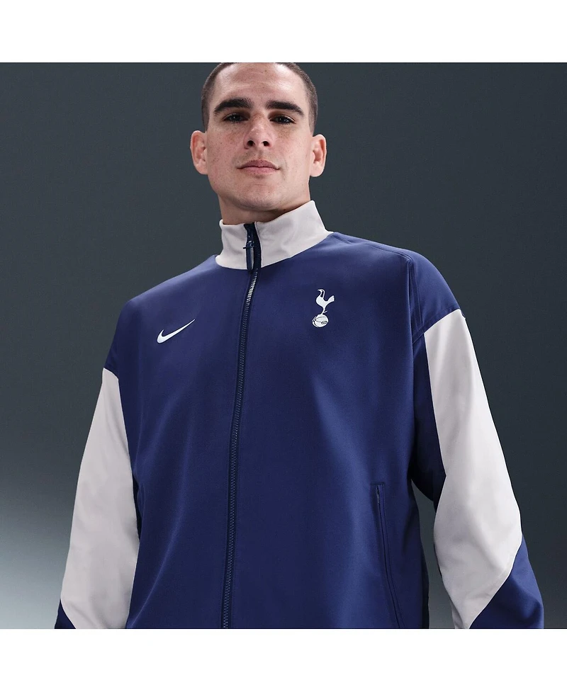 Nike Men's Blue Tottenham Hotspur 2025/26 Strike Anthem Full-Zip Jacket