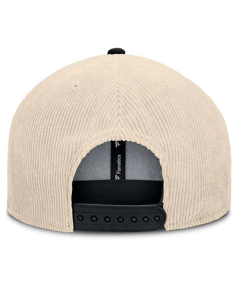Fanatics Men's Cream Inter Miami Cf Tempo Corduroy Snapback Hat
