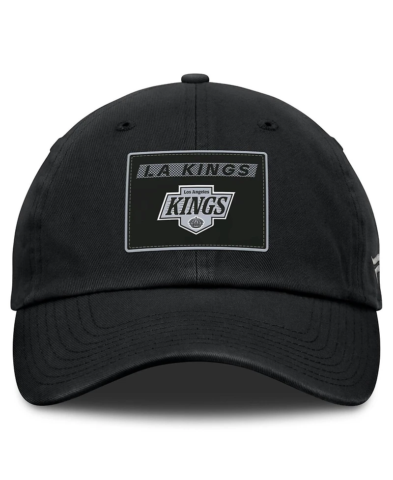 Fanatics Men's Black Los Angeles Kings Authentic Pro Prime Adjustable Hat
