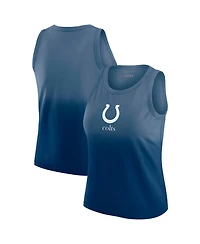 Wear by Erin Andrews x Gracie Women's Hunt Heather Navy Indianapolis Colts Ombre Tank Top