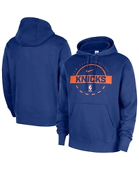 Nike Men's Blue New York Knicks 2025/26 Authentic Practice Club Pullover Hoodie