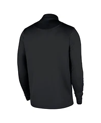 Nike Men's Black Portland Trail Blazers 2025/26 Authentic Coaches Quarter-Zip Pullover Jacket