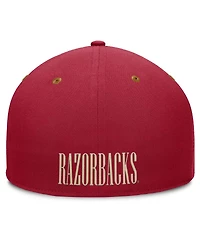 Fanatics Men's Cardinal/Brown Arkansas Razorbacks NoBo Fitted Hat