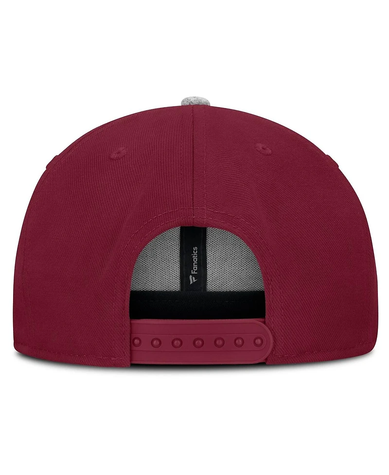 Fanatics Men's Garnet Florida State Seminoles Loden Snapback Hat