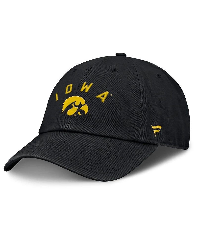 Fanatics Men's Black Iowa Hawkeyes Myth Adjustable Hat