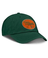 Fanatics Women's Green Miami Hurricanes Candid Adjustable Hat