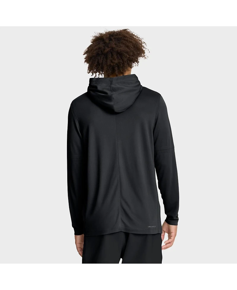Nike Men's Lsu Tigers 2025 Sideline Performance Long Sleeve Hoodie T-Shirt